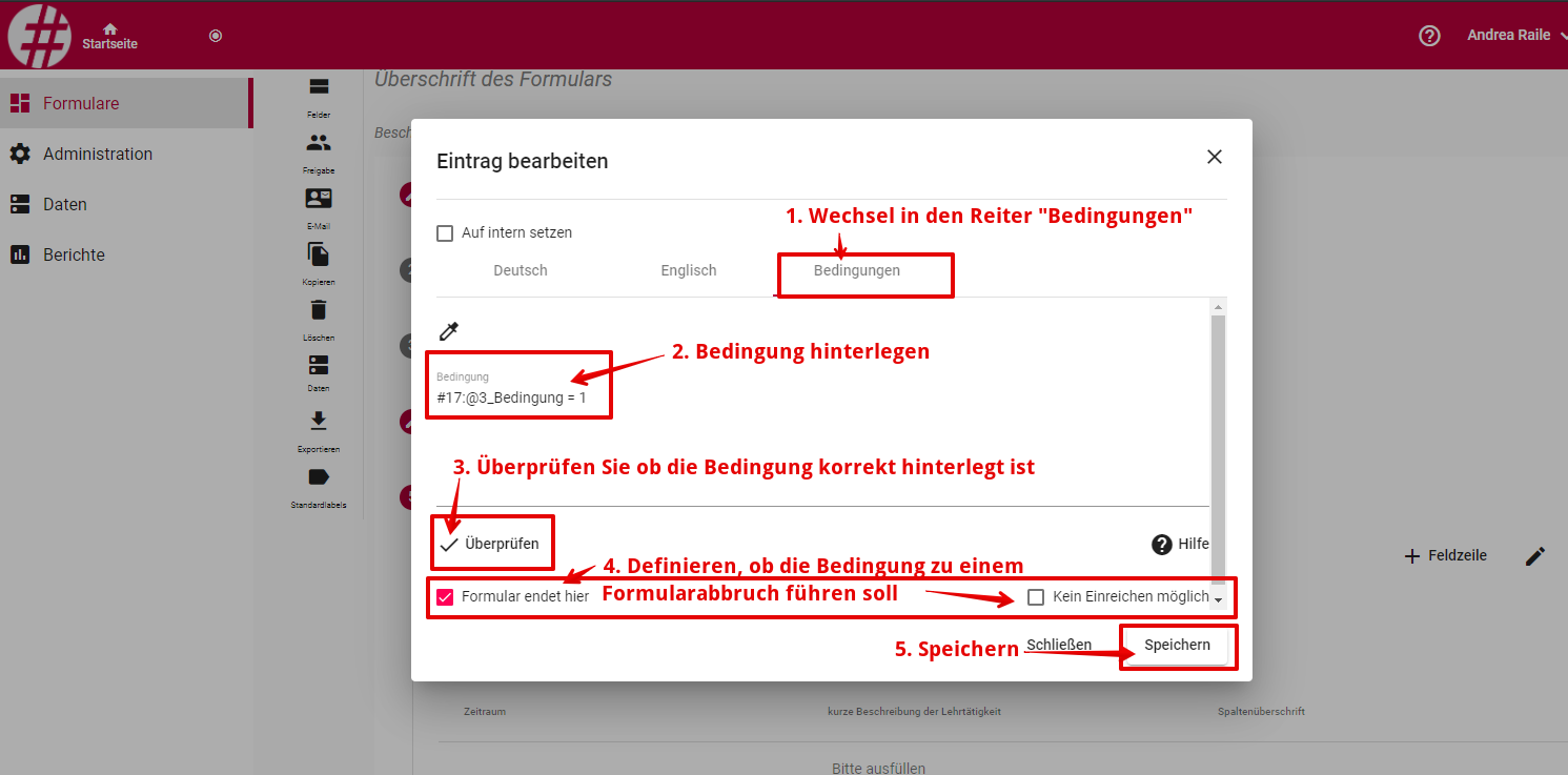 formular erstellen fto bedingung hinterlegen2